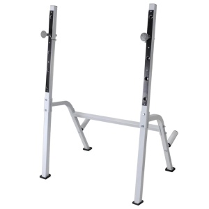 Bancă fitness cu raft greutăți, set haltere/gantere, 120 kg - Img 6