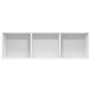 Bibliotecă/Comodă TV, alb, 36 x 30 x 114 cm, PAL - Img 12