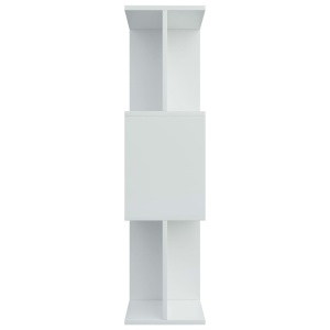 Bibliotecă/Separator cameră, alb, 80 x 24 x 96 cm, PAL - Img 6