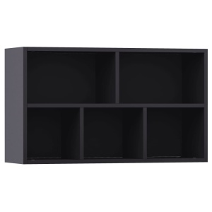 Bibliotecă/Servantă, gri, 45 x 25 x 80 cm, PAL - Img 7