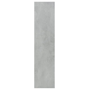 Bibliotecă/Servantă, gri beton, 66 x 30 x 130 cm, PAL - Img 6