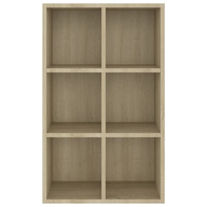 Bibliotecă/Servantă, stejar Sonoma, 66 x 30 x 97,8 cm, PAL - Img 5