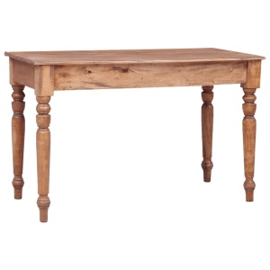 Birou cu sertare, 117 x 57 x 75 cm, lemn masiv reciclat - Img 4