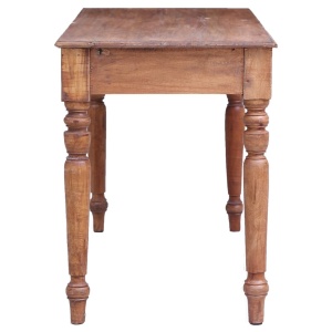 Birou cu sertare, 117 x 57 x 75 cm, lemn masiv reciclat - Img 8