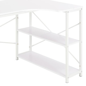 Birou de calculator, alb, 120 x 72 x 70 cm - Img 5