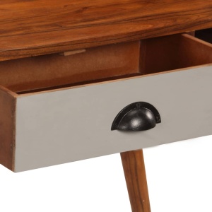 Birou de scris, 110x50x90 cm, lemn masiv de acacia - Img 12