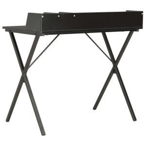 Birou, negru, 80x50x84 cm - Img 4