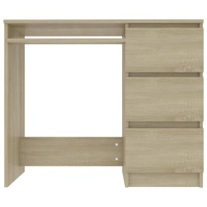 Birou, stejar Sonoma, 90 x 45 x 76 cm, PAL - Img 4