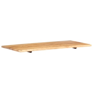 Blat lavoar de baie, 120 x 55 x 2,5 cm, lemn masiv de acacia - Img 9