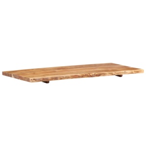 Blat lavoar de baie, 120 x 55 x 3,8 cm, lemn masiv de acacia - Img 6