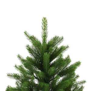 Brad de Crăciun artificial, ace cu aspect natural 90 cm, verde - Img 4