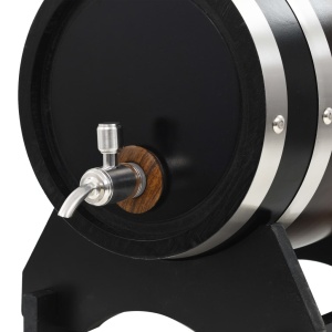 Butoi de vin cu robinet, 6 L, lemn masiv de pin - Img 8