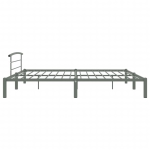 Cadru de pat, gri, 180 x 200 cm, metal - Img 4