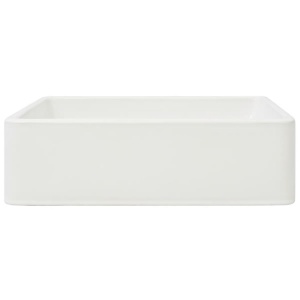 Chiuvetă ceramică, alb, 41 x 30 x 12 cm - Img 4