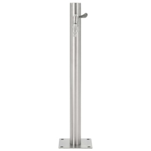 Coloană de apă de grădină, 65 cm, oțel inoxidabil, rotund - Img 4