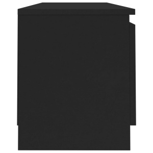 Comodă TV, negru, 120 x 30 x 35,5 cm, PAL - Img 7