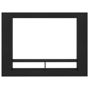 Comodă TV, negru, 152 x 22 x 113 cm, PAL - Img 4