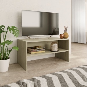 Comodă TV, stejar Sonoma, 80x40x40 cm, PAL