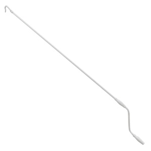 Copertină manuală tip casetă, albastru și alb, 500 x 300 cm - Img 5