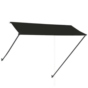 Copertină retractabilă cu LED, antracit, 300 x 150 cm - Img 8