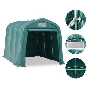 Cort de garaj, verde, 2,4 x 3,6 m, PVC - Img 7