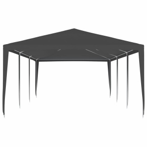 Cort de petrecere profesional, antracit, 4 x 9 m, 90 g/m² - Img 4