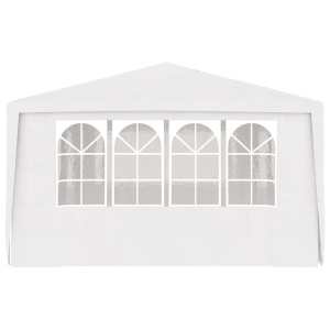 Cort de petrecere profesional cu pereți alb 4 x 6 m 90 g/m² - Img 5
