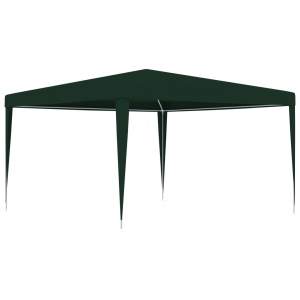 Cort de petrecere profesional, verde, 4 x 4 m, 90 g/m²