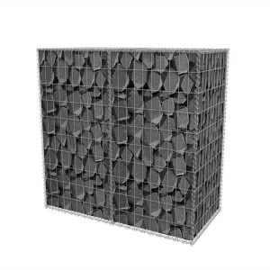 Coș gabion, 100 x 50 x 100 cm, oțel galvanizat - Img 3