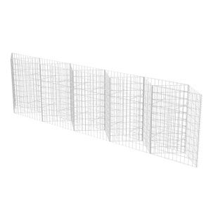 Coș gabion, 300 x 30 x 100 cm, oțel galvanizat - Img 2
