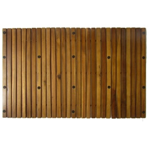 Covoraș din acacia pentru baie, 80 x 50 cm - Img 4