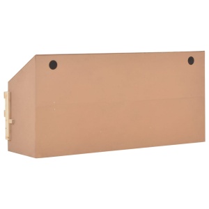 Cuibar găini cu 5 compartimente 117x33x54 cm lemn masiv pin - Img 7
