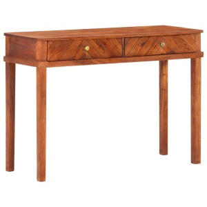 Dulap consolă, 110 x 40 x 76 cm, lemn masiv de acacia - Img 9