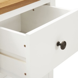 Dulap cu sertare, 80 x 35 x 75 cm, lemn masiv stejar - Img 7