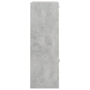 Dulap de depozitare, gri beton, 60 x 29,5 x 90 cm, PAL - Img 7