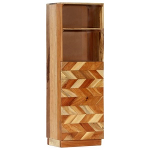 Dulap inalt, 40 x 32 x 122 cm, lemn masiv reciclat - Img 6