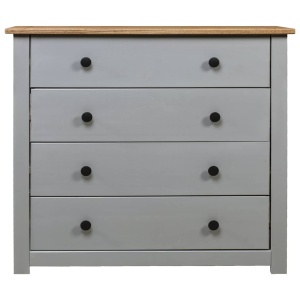 Dulap lateral, gri, 80 x 40 x 73 cm, gama pin de Panama - Img 3