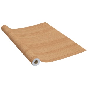 Folie de mobilier autoadezivă, stejar japonez, 500 x 90 cm, PVC - Img 6