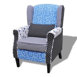Fotoliu, model Patchwork, material textil - Img 2