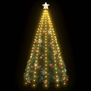 Instalație pom de Crăciun tip plasă cu 250 LED-uri IP44 250 cm - Img 3