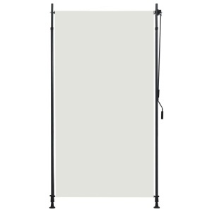 Jaluzea tip rulou de exterior, crem, 120 x 270 cm - Img 2