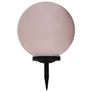 Lampă solară de exterior cu LED, 40 cm, RGB, sferic - Img 2