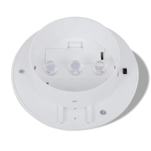 Lampă solară pentru exterior 6 pcs Lumină pentru gard Albă - Img 7