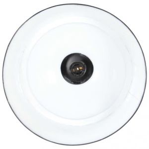 Lampă suspendată industrială, negru, 32 cm, E27 - Img 5