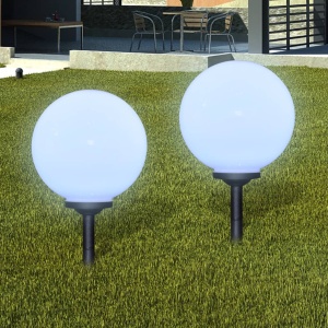 Lămpi de exterior pentru alee LED 4 buc. 30 cm, cu țăruș de sol - Img 2