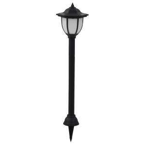 Lămpi solare de exterior cu LED, 3 buc, negru - Img 2