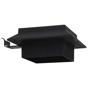 Lămpi solare de exterior cu LED, 6 buc, negru, 12 cm, pătrat - Img 9