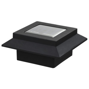 Lămpi solare de exterior cu LED, 6 buc, negru, 12 cm, pătrat - Img 12