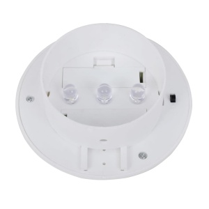 Lămpi solare de exterior pentru gard cu LED, 12 buc., alb - Img 7