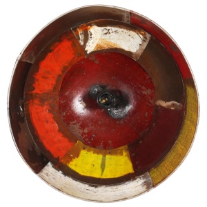 Lustră industrială vintage, 25 W, multicolor, 41cm, rotund, E27 - Img 4
